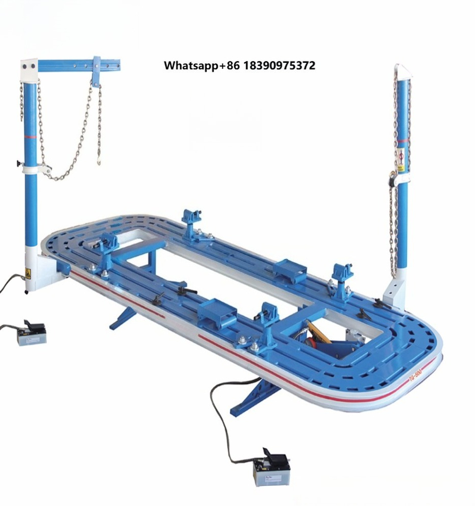 Car Frame Straightening - เครื่องดึงตัวถังรถยนต์มือสองสำหรับโรงงาน ซ่อมแซสซีส์รถยนต์