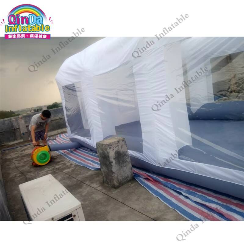 Inflatable Paint Booth - บูธพ่นสีแบบเป่าลมคุณภาพสูง 7 เมตร, บูธพ่นสีรถยนต์แบบเป่าลมสำหรับขาย