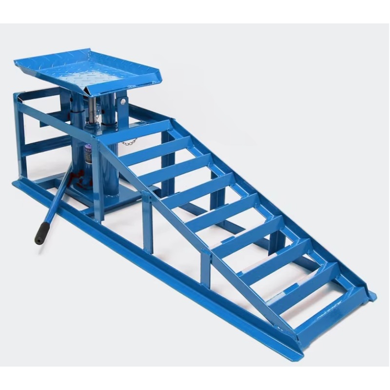 Hydraulic Car Lift - ทางลาดยกไฮดรอลิกแบบพกพาสำหรับจอดรถ