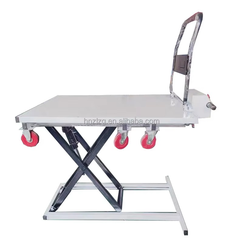 Hydraulic Car Lift - 【สินค้าขายดี】แท่นยกเหล็กไฟฟ้าแบบขายดี แท่นยกไฮดรอลิกแบบกรรไกร รถยกสินค้าแบบแท่นราบ รถบรรทุกขนของ