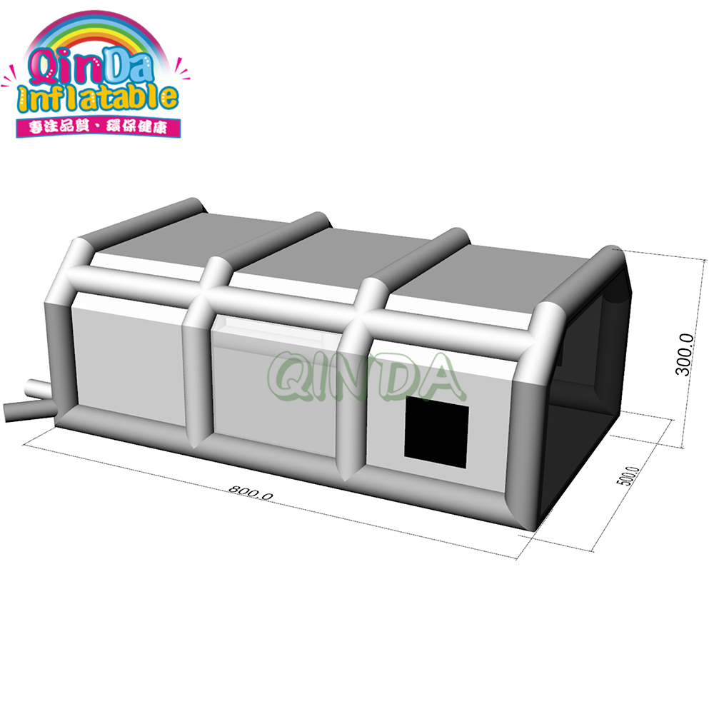 Inflatable Paint Booth - เต็นท์พ่นสีรถยนต์แบบเป่าลมขนาดเล็ก 7M 9M 8M 10M