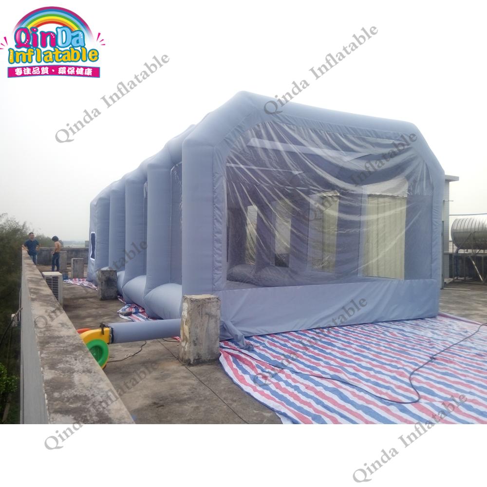 เต็นท์ tempat minum semprot ลม - Inflatable Paint Booth บทวิจารณ์และราคา