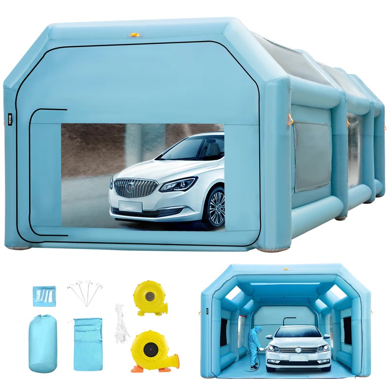 【สินค้าขายดี】 บูธพ่นสีแบบเป่าล - Inflatable Paint Booth บทวิจารณ์และราคา