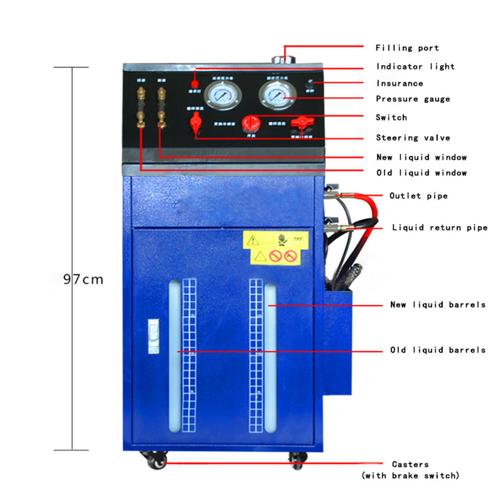เครื่องทำความสะอาดน้ำยาหล่อเย็ - Coolant Flush Machine บทวิจารณ์และราคา