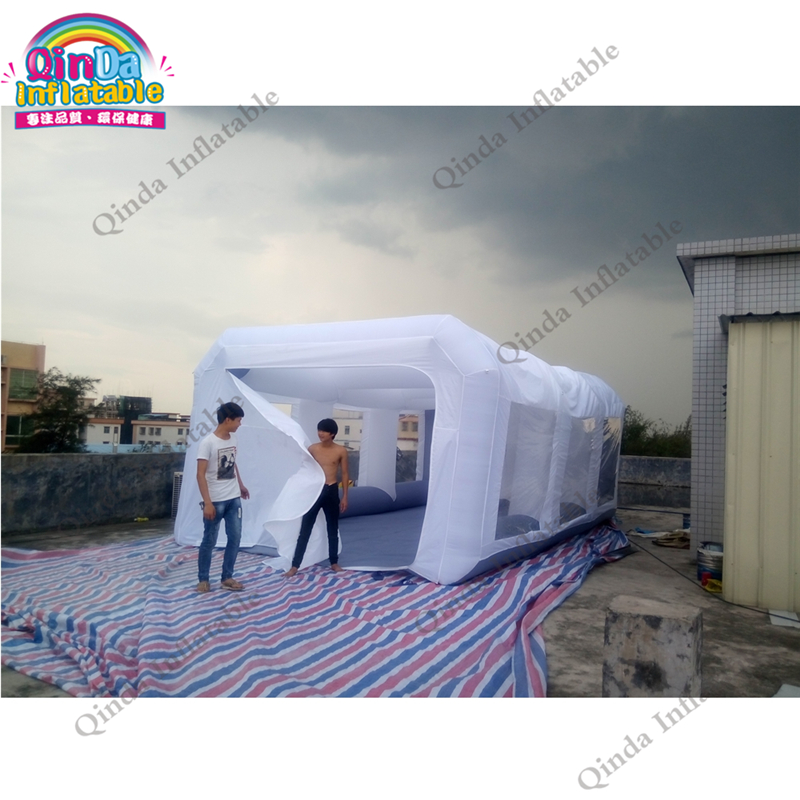 บูธพ่นสีแบบพกพาสำหรับขาย บูธพ่ - Inflatable Paint Booth บทวิจารณ์และราคา
