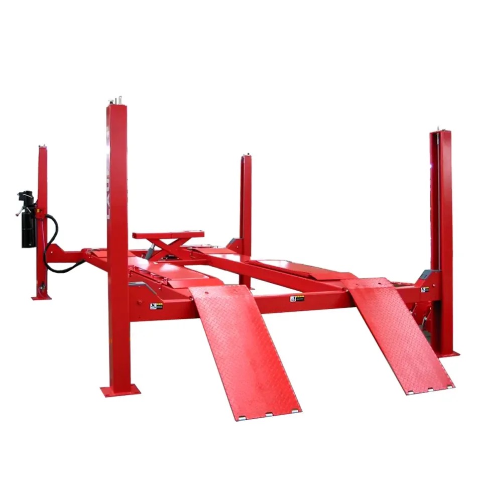 ลิฟท์ยกรถแบบ 4 เสา รับน้ำหนัก  - Hydraulic Car Lift บทวิจารณ์และราคา