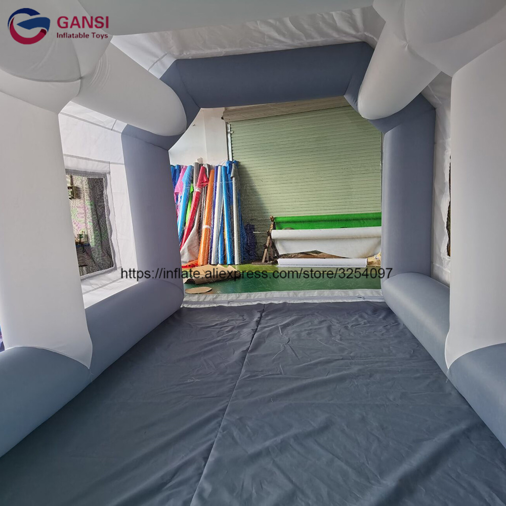 เต็นท์พ่นสีแบบเป่าลมผ้าฟอร์ดซ์ - Inflatable Paint Booth บทวิจารณ์และราคา