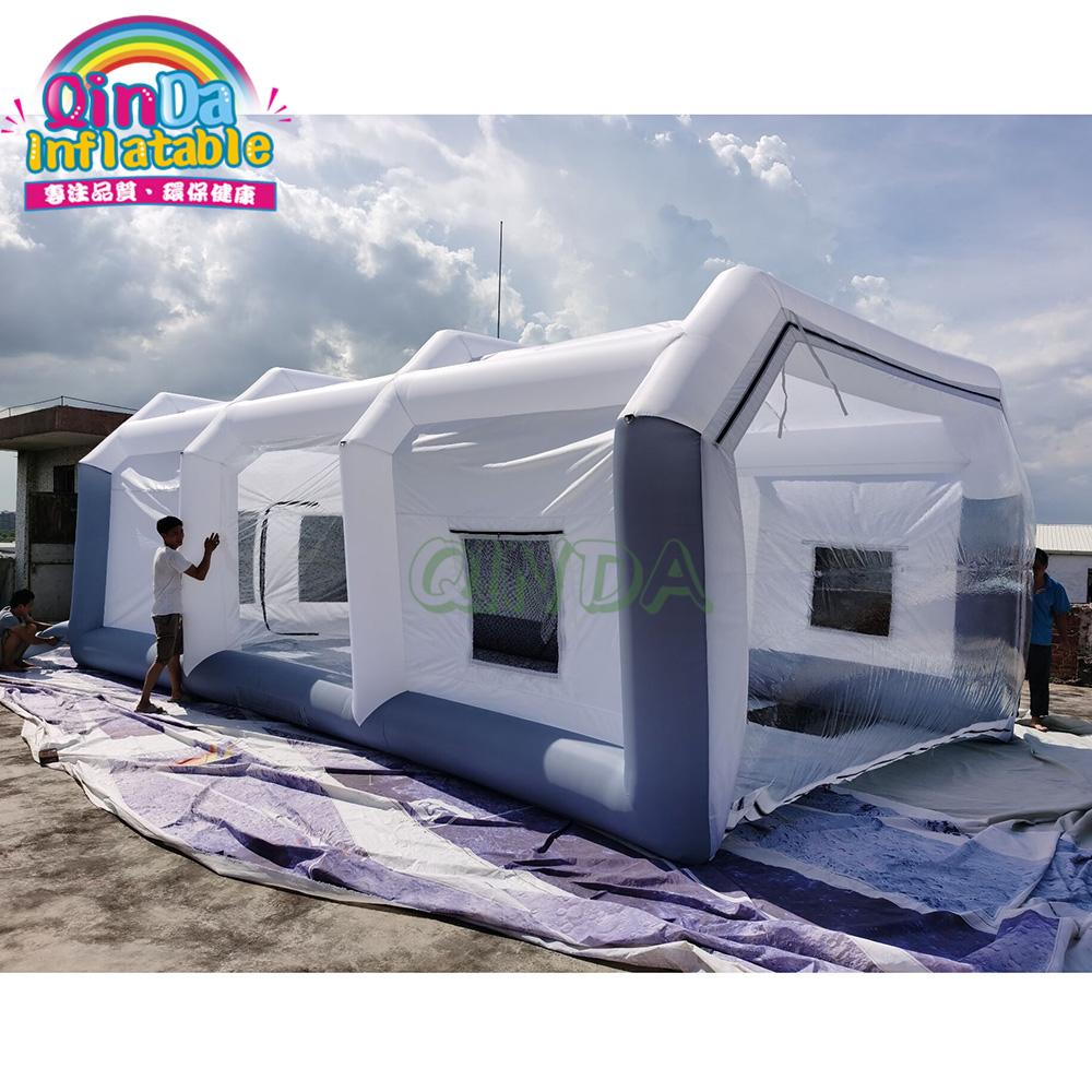 เต็นท์พ่นสีรถยนต์แบบเป่าลมขนาด - Inflatable Paint Booth บทวิจารณ์และราคา