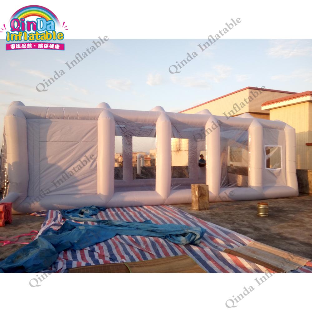 เต็นท์พ่นสีแบบพกพา ราคาประหยัด - Inflatable Paint Booth บทวิจารณ์และราคา